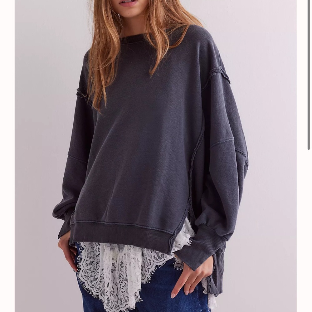 Free People We the Free Camden sweatshirt - black